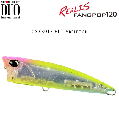 DUO Realis Fangpop 120 | CSX3913 ELT Skeleton