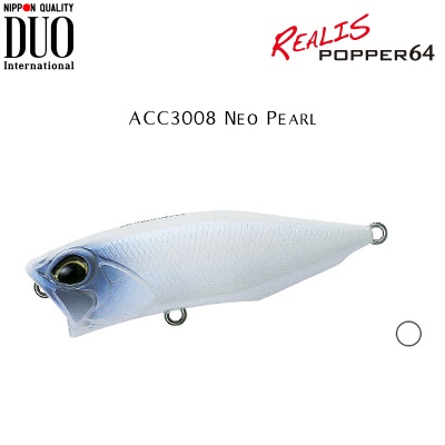 DUO Realis Popper 64 | ACC3008 Neo Pearl