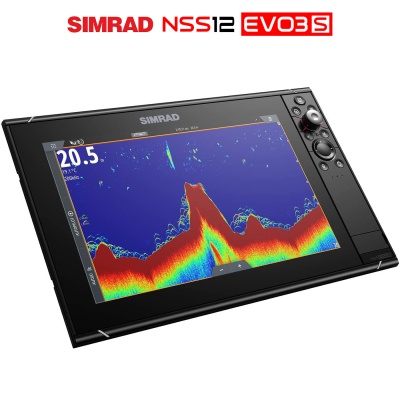 Simrad NSS12 Evo3S | CHIRP sonar page