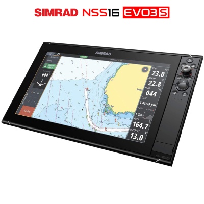Simrad NSS16 Evo3S | Навигационна карта