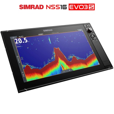 Simrad NSS16 Evo3S | CHIRP sonar page