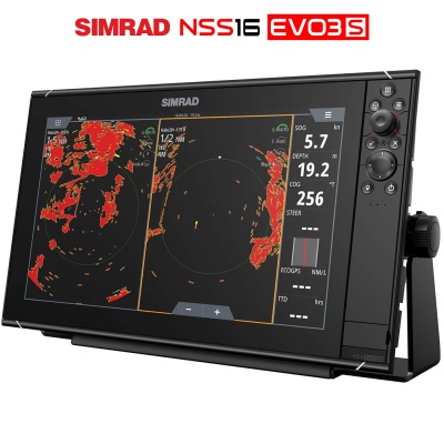 Simrad NSS16 Evo3S | Radar page