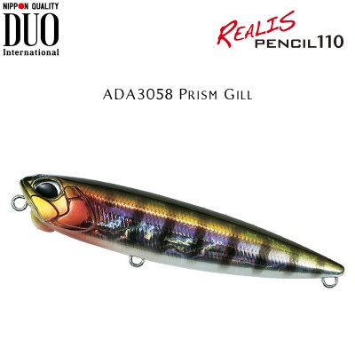 DUO Realis Pencil 110 | ADA3058 Prism Gill