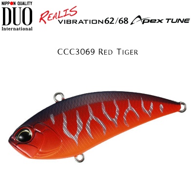 DUO Realis Vibration 62/68 Apex Tune | CCC3069 Red Tiger