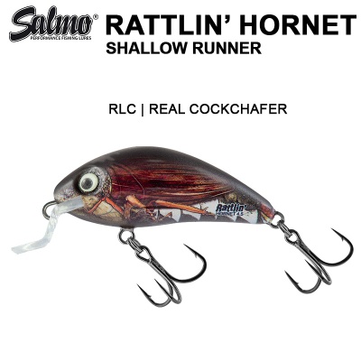 Salmo Rattlin Hornet SR | RLC | REAL COCKCHAFER