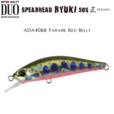 DUO Spearhead Ryuki 50S Takumi | ADA4068 Yamame Red Belly