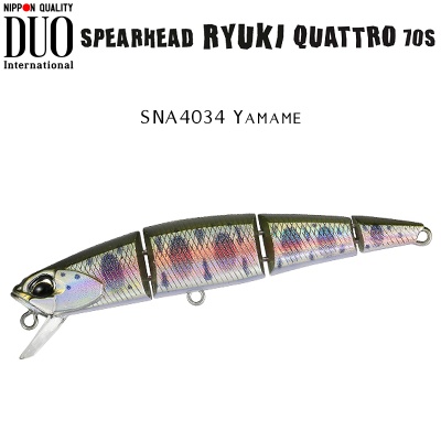 DUO Spearhead Ryuki Quattro 70S | SNA4034 Yamame