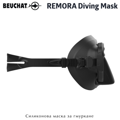 Бечат Ремора | Силиконовая маска красная рамка