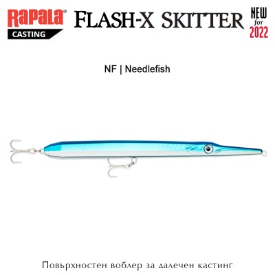 Rapala Flash-X Skitter | NF | Needlefish