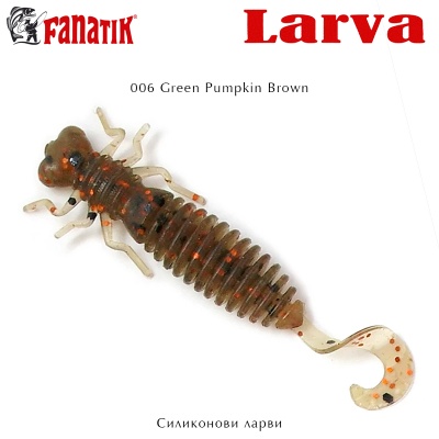 Fanatik LARVA LUX | 006 Green Pumpkin Brown