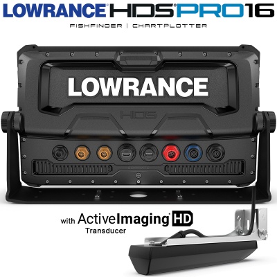 Lowrance HDS PRO 16 + сонда 3-в-1 Active Imaging HD