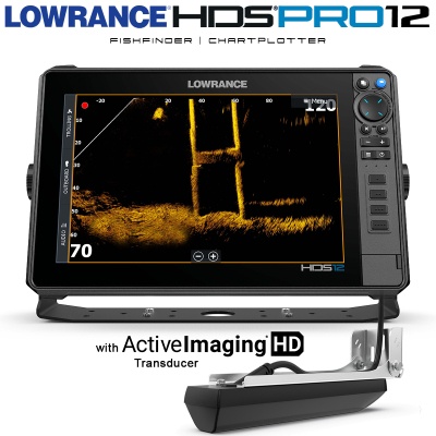 Lowrance HDS PRO 12 with Active Imaging HD 3-in-1 Transducer