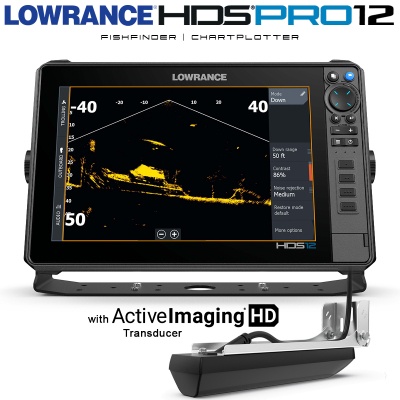 Lowrance HDS PRO 12 + Probe 3-в-1 Active Imaging HD