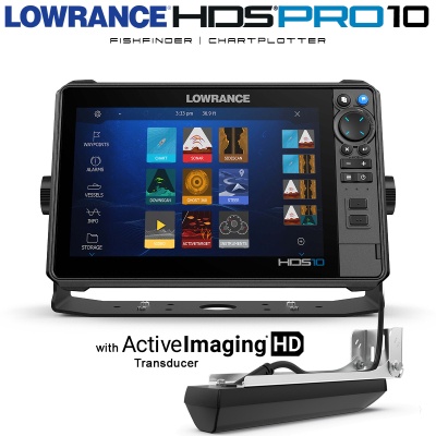 Lowrance HDS PRO 10 + сонда 3-в-1 Active Imaging HD