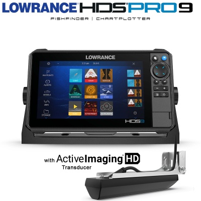 Lowrance HDS PRO 9 + сонда 3-в-1 Active Imaging HD