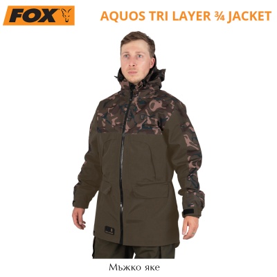 Мъжко яке Fox Aquos Tri Layer 3/4 Jacket
