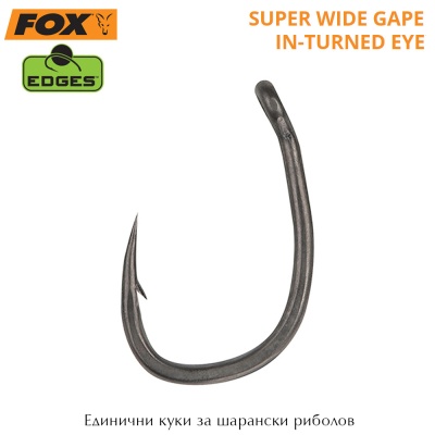 Fox Edges Super Wide Gape In-Turned Eye | Куки