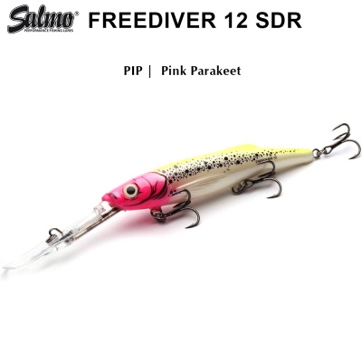 Salmo Freediver 12 PIP | Pink Parakeet
