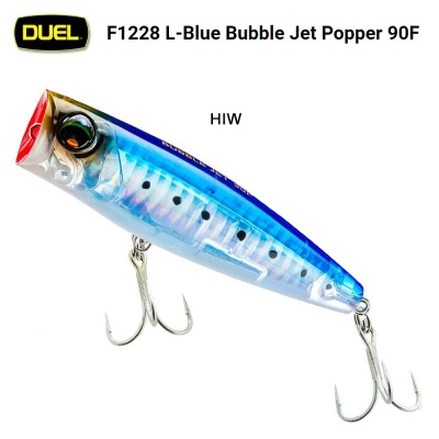 DUEL F1228 | L-Blue Bubble Jet Popper 90F | HIW