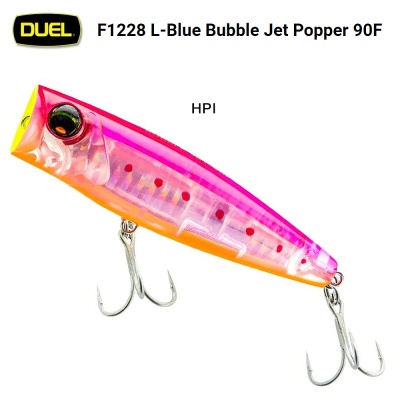 DUEL F1228 | L-Blue Bubble Jet Popper 90F | HPI