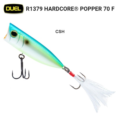 DUEL R1379 | Hardcore Popper 70F | CSH