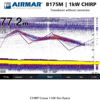 Airmar B175M | 1kW CHIRP датчик | Нет конектора