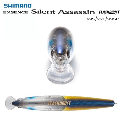 Shimano Exsence Silent Assassin 99S Flash Boost | Воблер