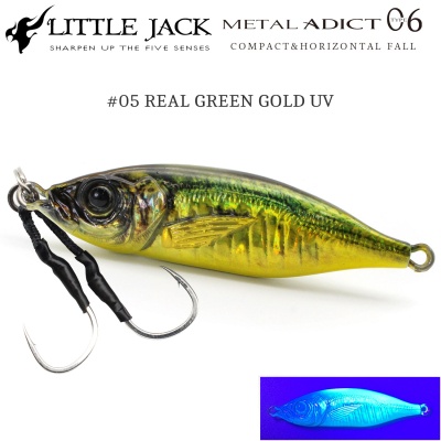 Little Jack Metal Adict 06 | #05 Real Green Gold UV