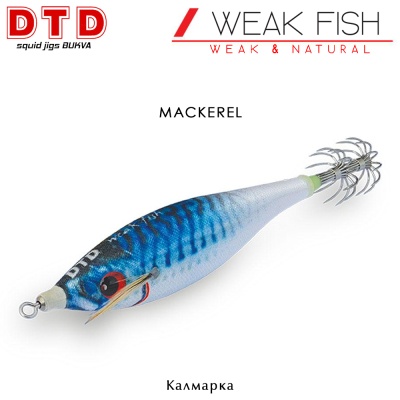 DTD Weak Fish | Squid Jig Bukva | MACKEREL