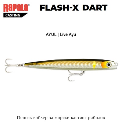 Rapala Flash-X Dart 14cm | AYUL