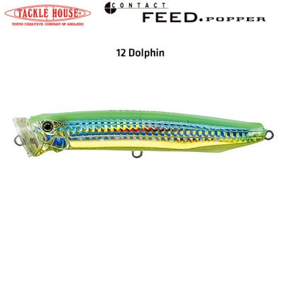  Tackle House FEED POPPER 12 Dolphin