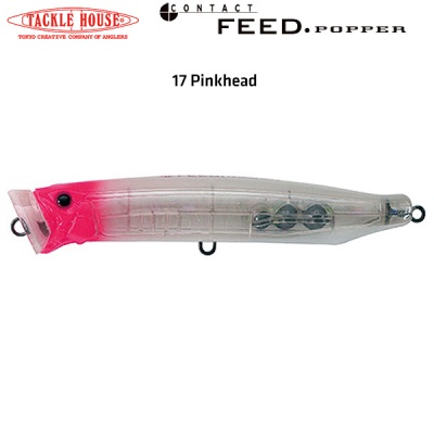  Tackle House FEED POPPER 17 Pinkhead