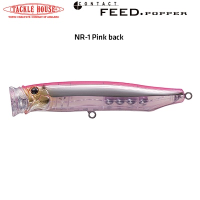  Tackle House FEED POPPER NR-1 Pink back