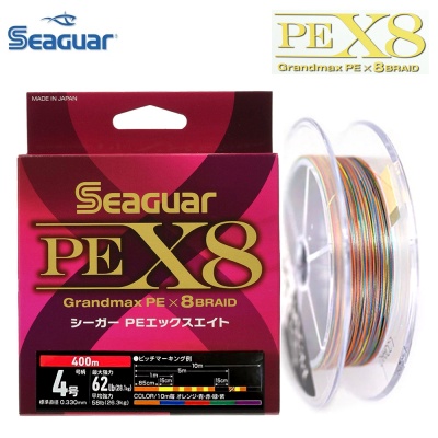 Seaguar PE X8 Grandmax 400m | Плетеное волокно