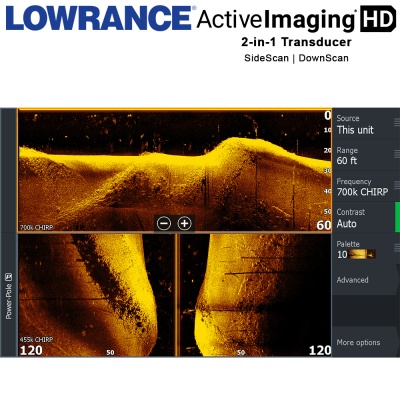 Lowrance Active Imaging HD 2-in-1 | Сонда 2-в-1
