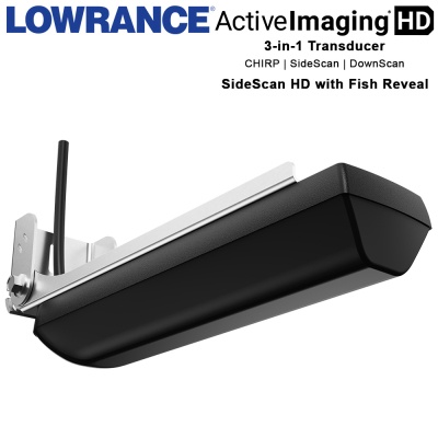 Lowrance Active Imaging HD 3-in-1 SideScan Fish Reveal | Датчик 3-в-1