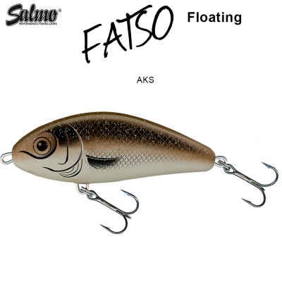 Salmo Fatso 10cm Floating | Воблер