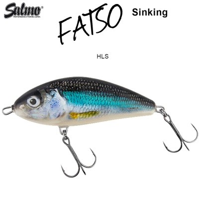 Salmo Fatso 10cm Sinking | HLS