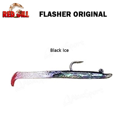 Red Gill Original Flasher | Black Ice