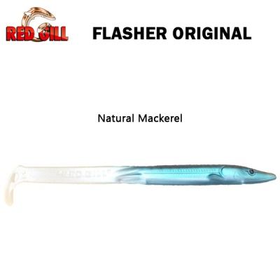 Red Gill Original Flasher | Natural Mackerel