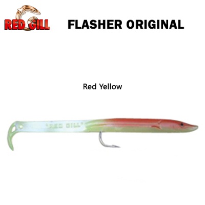 Red Gill Original Flasher | Red Yellow
