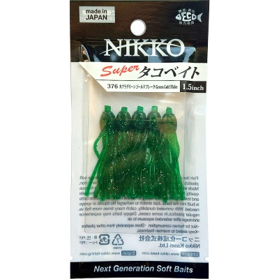 Nikko Octopus 1.5" | #376 | Green Gold Flake | Зелен