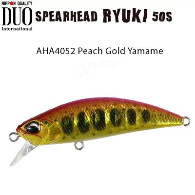 DUO Spearhead Ryuki | AHA4052 Peach Gold Yamame