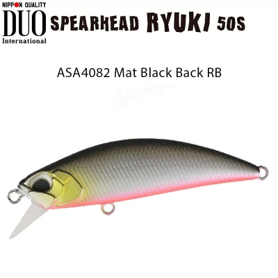 DUO Spearhead Ryuki | ASA4082 Mat Black Back RB