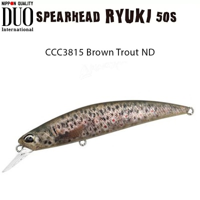 DUO Spearhead Ryuki | CCC3815 Brown Trout ND