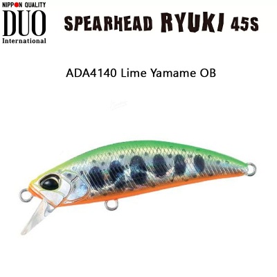 DUO Spearhead Ryuki 45S | ADA4140 Lime Yamame OB