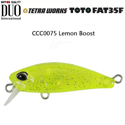 DUO Tetra Works Toto Fat 35F | CCC0075 Lemon Boost