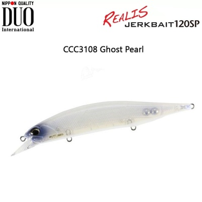 DUO Realis Jerkbait  | CCC3108 Ghost Pearl