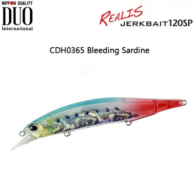 DUO Realis Jerkbait  | CDH0365 Bleeding Sardine
