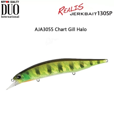 DUO Realis Jerkbait | AJA3055 Chart Gill Halo